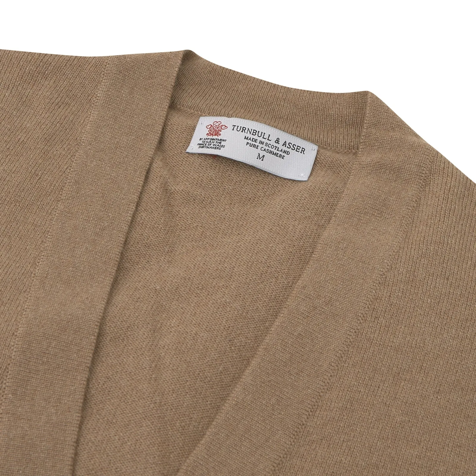 Natural Cashmere Cardigan sold by Turnbull & Asser product image thumbnail 2