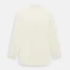 Cream Cotton Shirt with T&A Collar and Double Cuffs sold by Turnbull & Asser