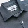 Blue Weekend Fit Oxford Finch Shirt With Derby Collar And Chest Pocket sold by Turnbull & Asser