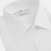 White Sea Island Quality Cotton Shirt with T&A Collar and Double Cuffs sold by Turnbull & Asser