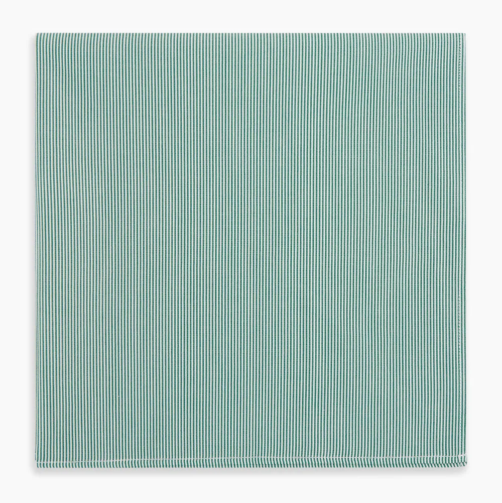 Green Pencil Stripe Handkerchief sold by Turnbull & Asser product image thumbnail 4