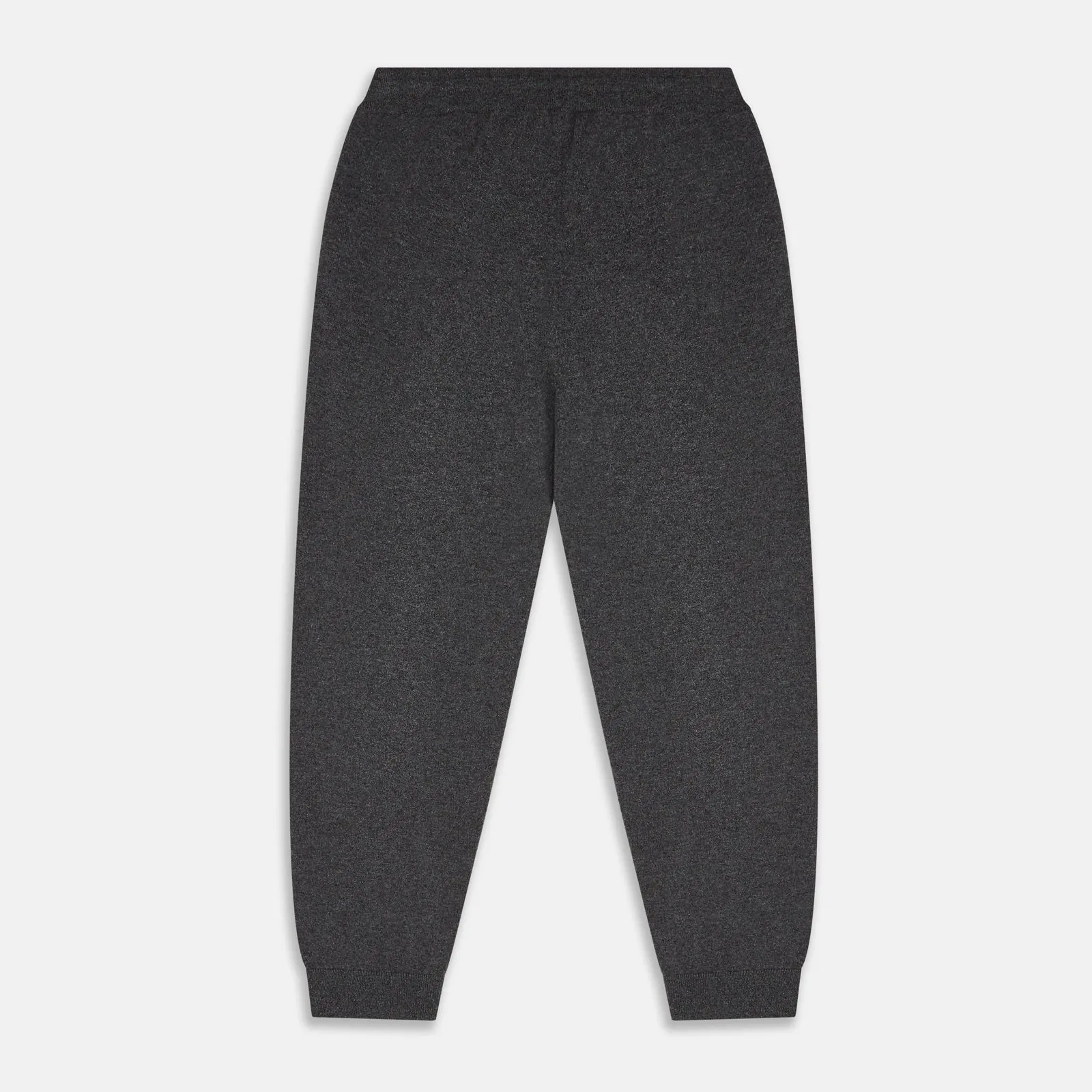 Grey Cashmere Knitted Lounge Pyjama Trousers sold by Turnbull & Asser product image thumbnail 3