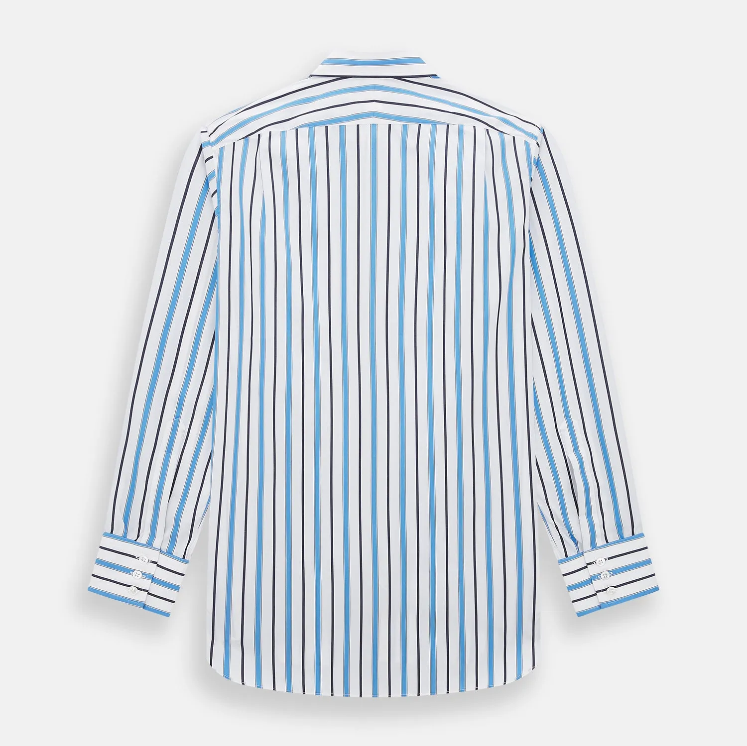 Sky Blue Multi Candy Stripe Mayfair Shirt sold by Turnbull & Asser product image thumbnail 3