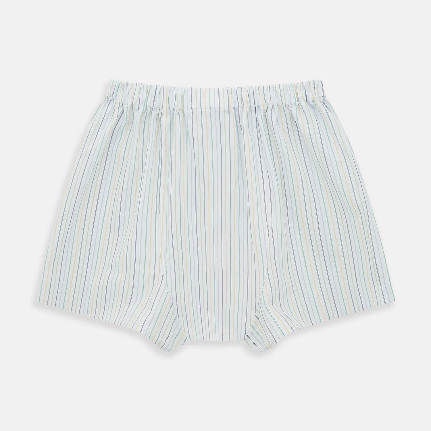 Multicoloured Stripe Godfrey Boxer Shorts sold by Turnbull & Asser product image thumbnail 2