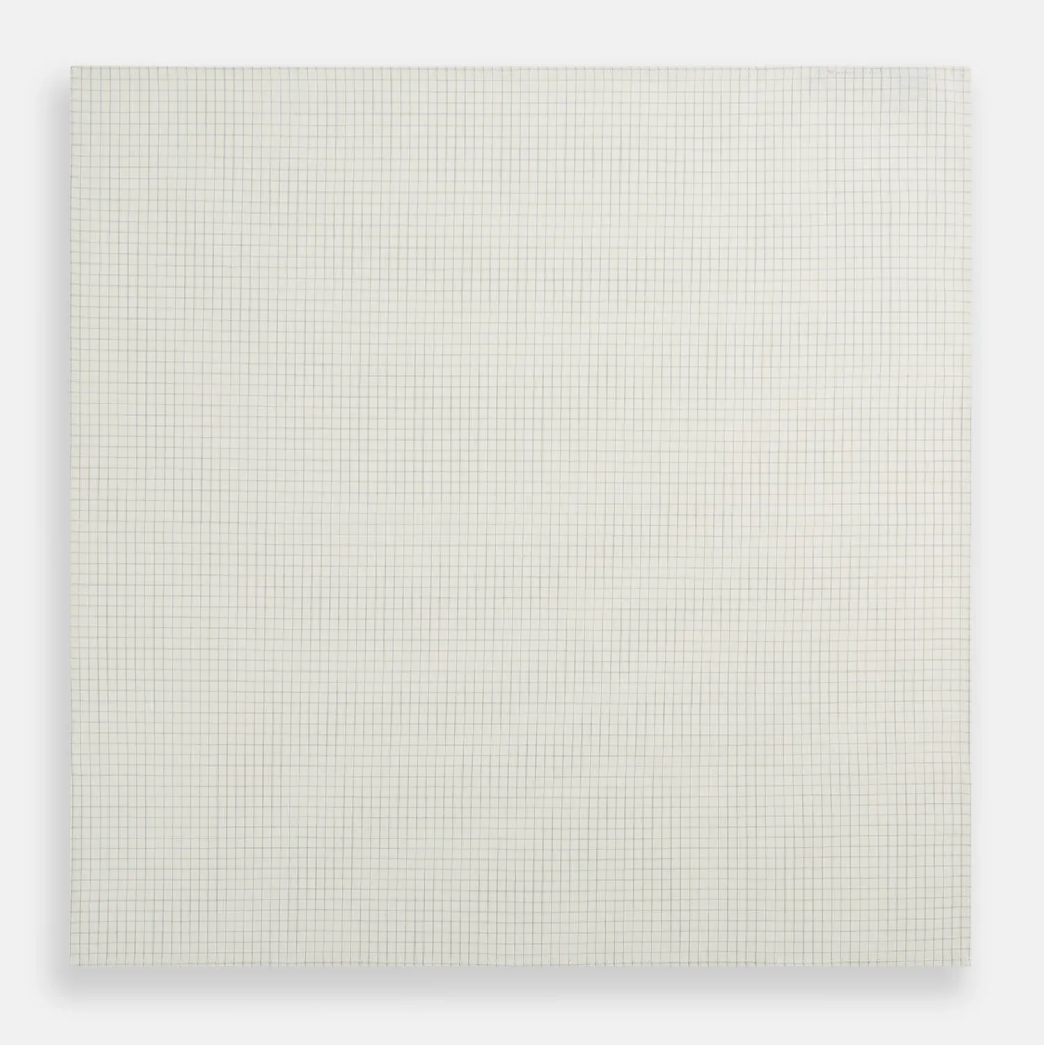 Pale Blue Graph Check Handkerchief sold by Turnbull & Asser product image thumbnail 3