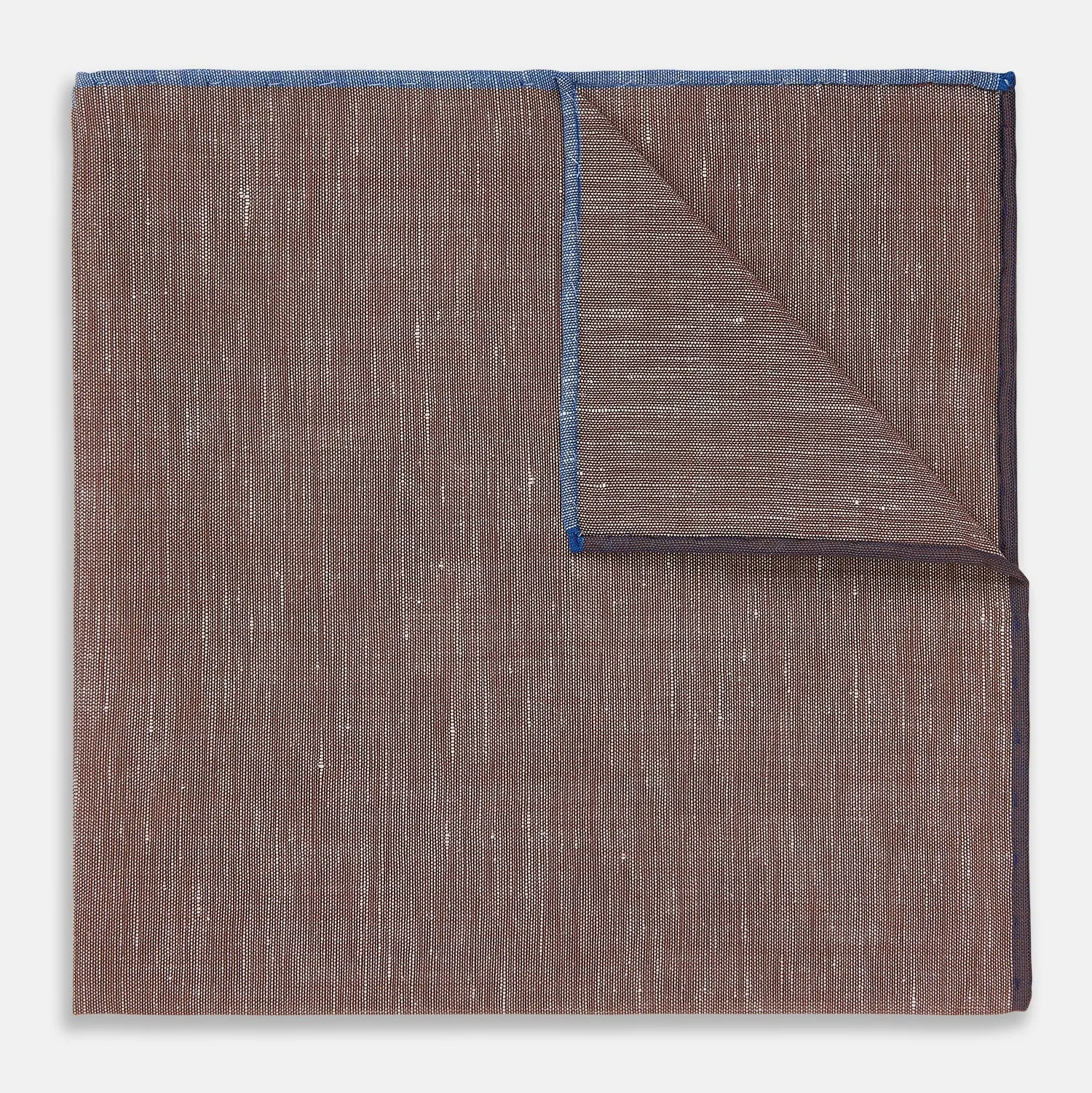 Burgundy Cotton-Blend Handkerchief sold by Turnbull & Asser