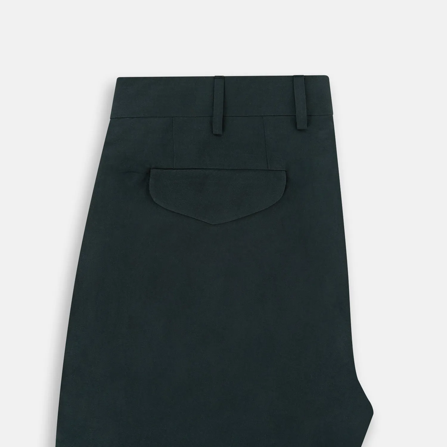 Hunter Green Winston Trousers sold by Turnbull & Asser product image thumbnail 5