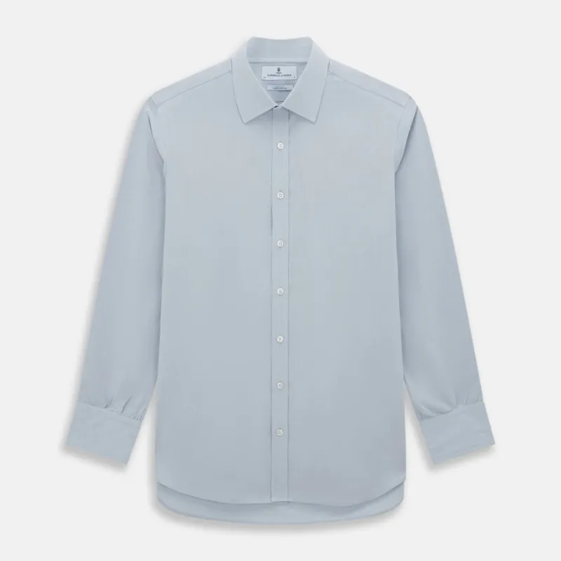 Dove Grey Mayfair Shirt sold by Turnbull & Asser