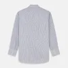 Navy Check Cotton Regular Fit Mayfair Shirt sold by Turnbull & Asser