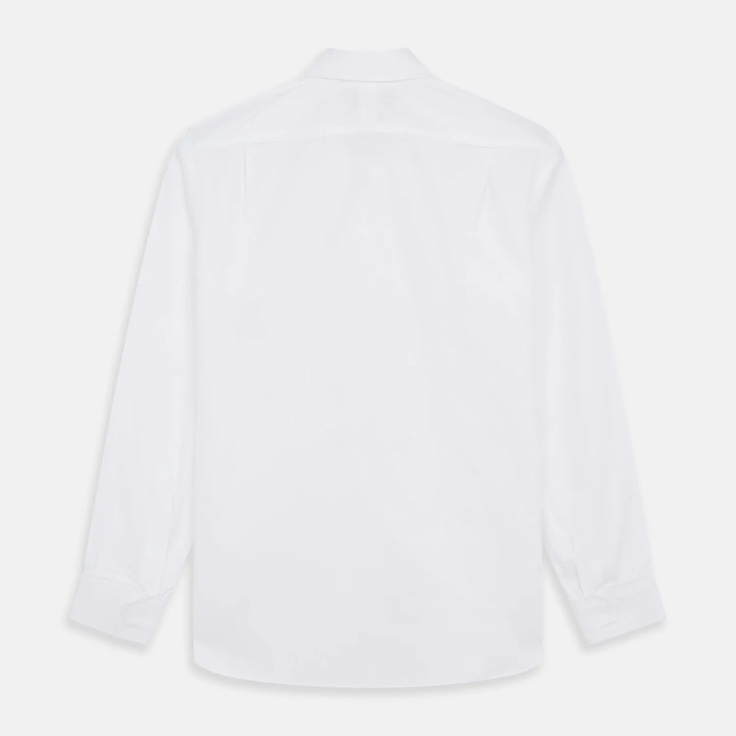 White Tailored Fit Dress Shirt sold by Turnbull & Asser product image thumbnail 3