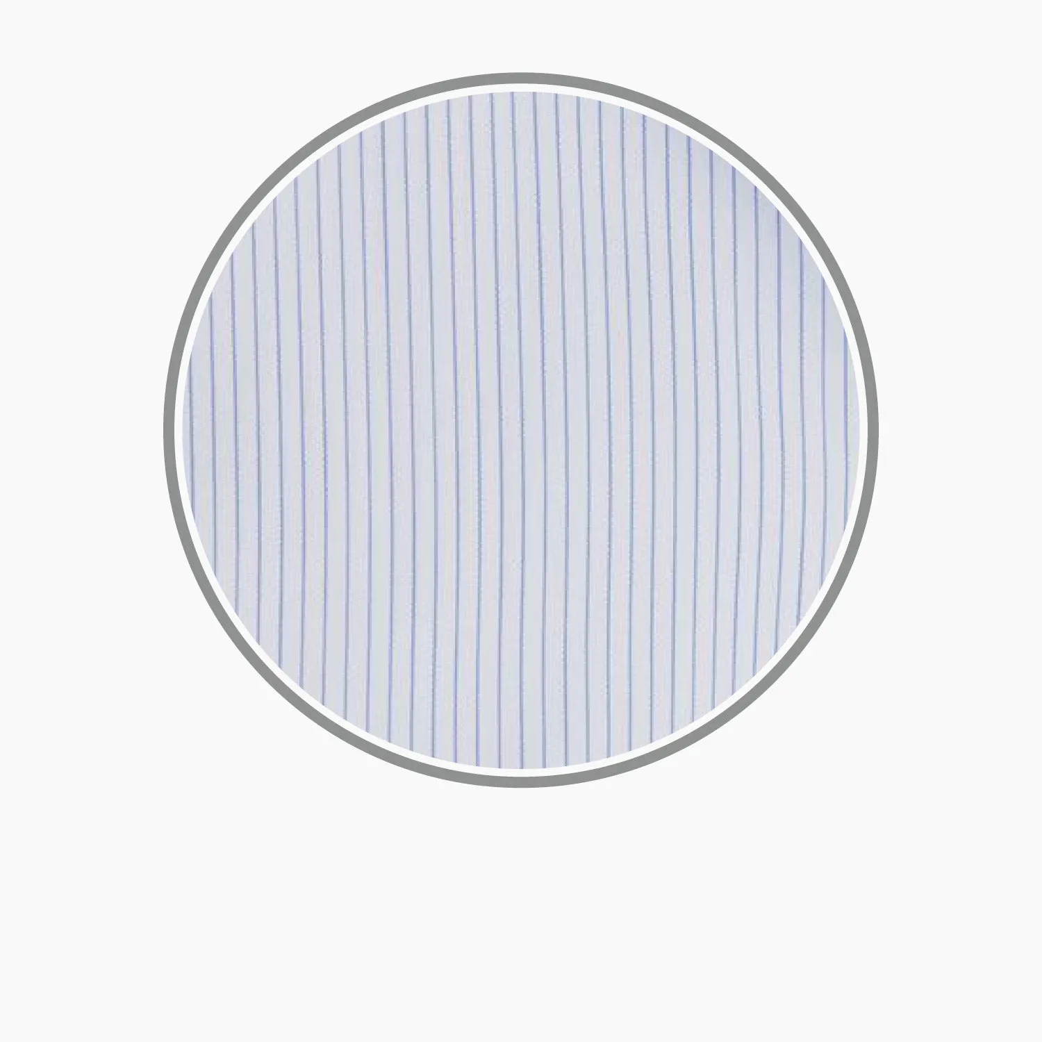 Sky Blue Fine Stripe Cotton Fabric sold by Turnbull & Asser product image thumbnail 3