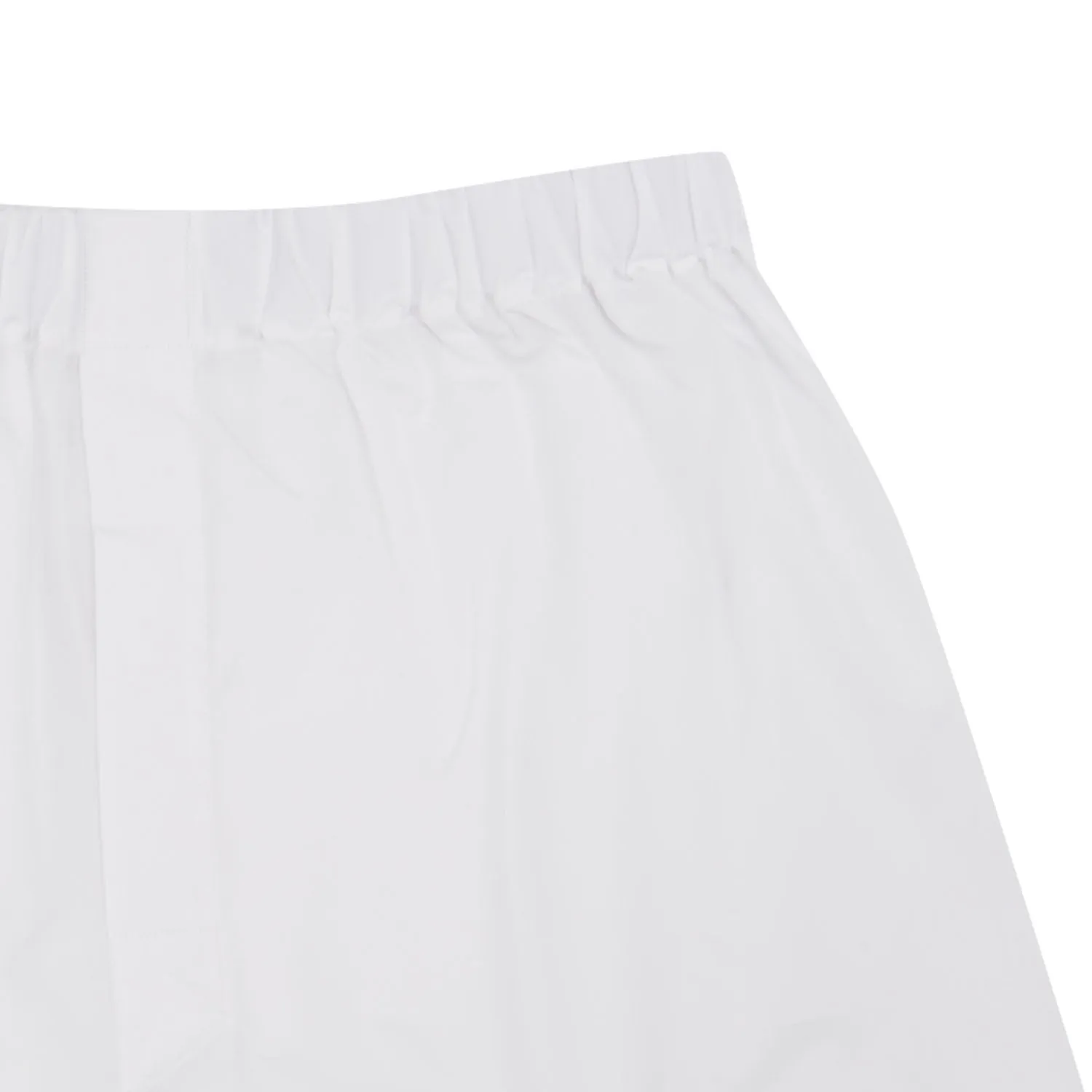 Plain White Cotton Boxer Shorts sold by Turnbull & Asser product image thumbnail 2
