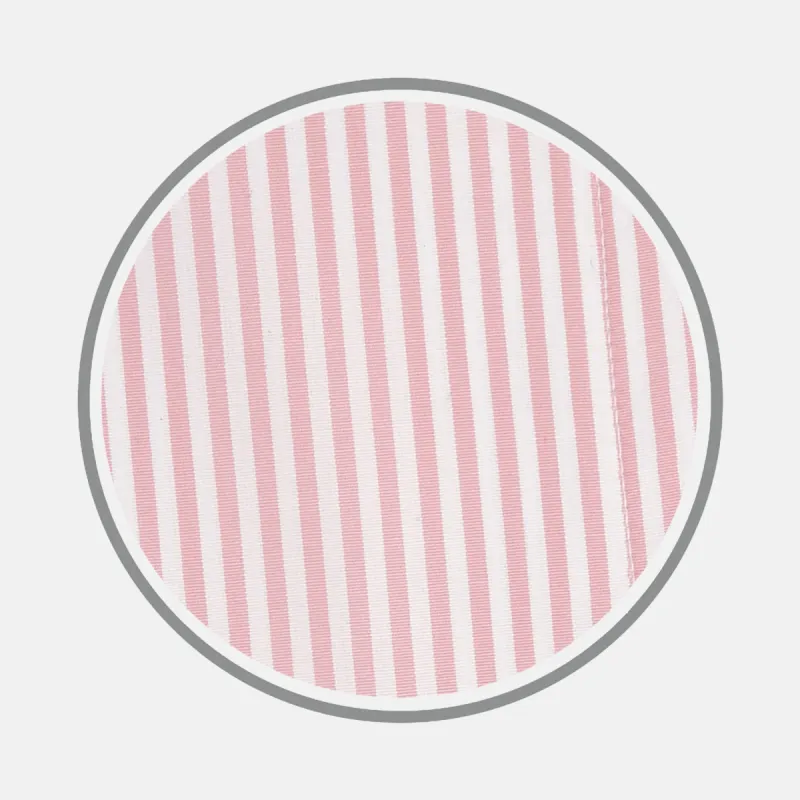 Blue Bengal Stripe Cotton Fabric sold by Turnbull & Asser