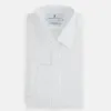 White Sea Island Quality Cotton Shirt with T&A Collar and 3-Button Cuffs sold by Turnbull & Asser