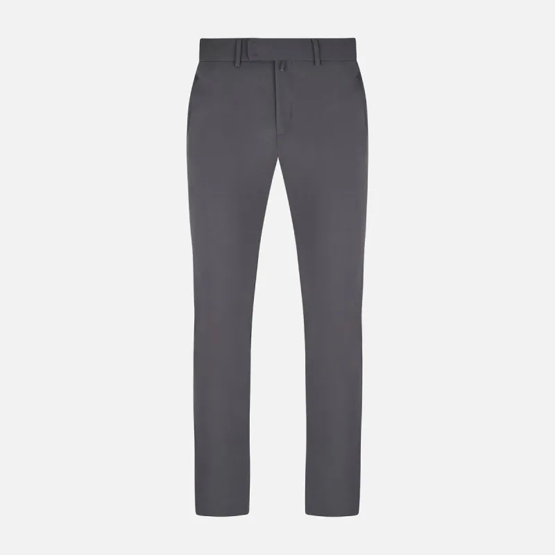 Charcoal James Trouser sold by Turnbull & Asser