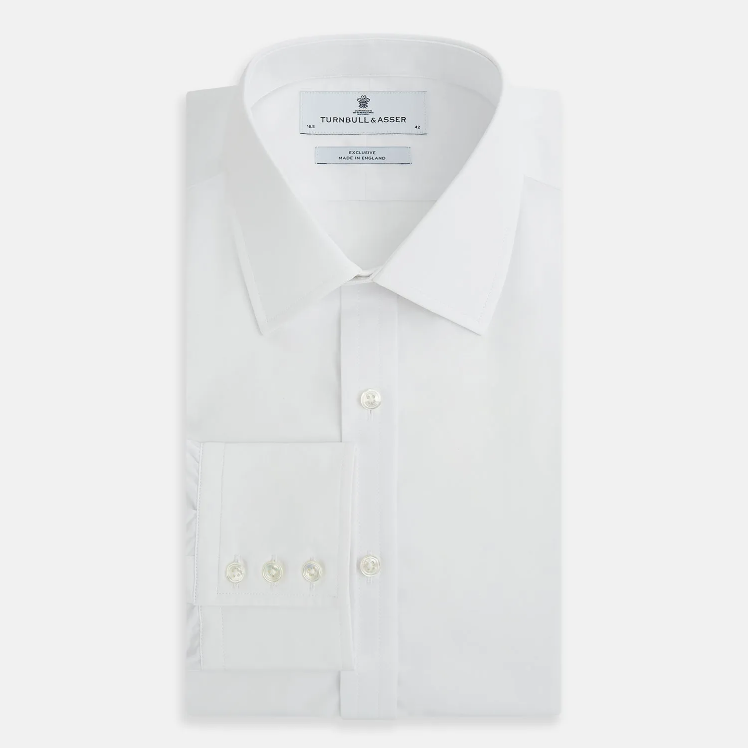 White Mayfair Shirt sold by Turnbull & Asser product image thumbnail 5