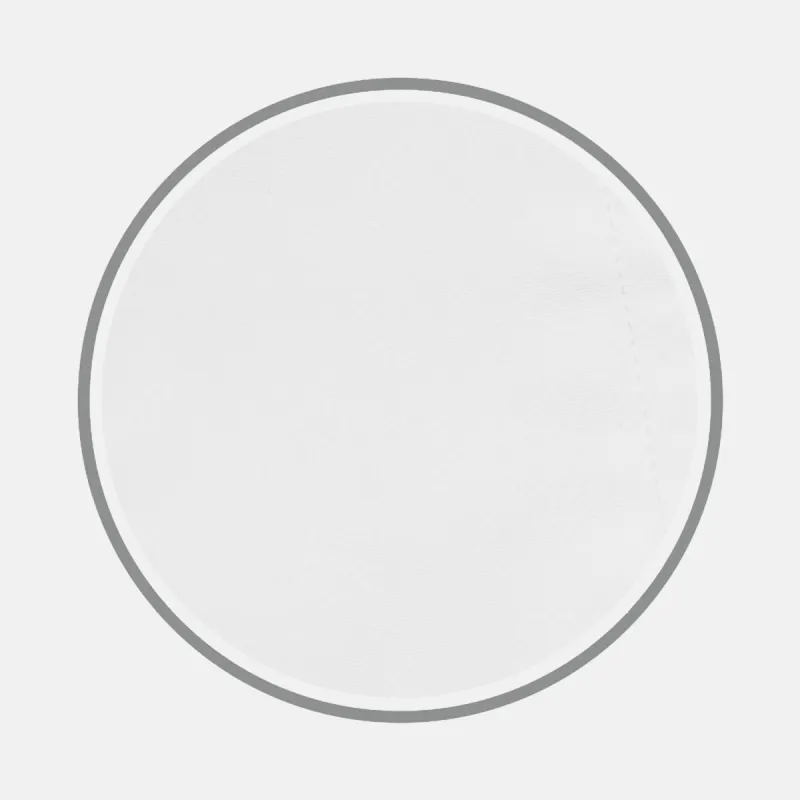 Plain White Cotton Fabric sold by Turnbull & Asser