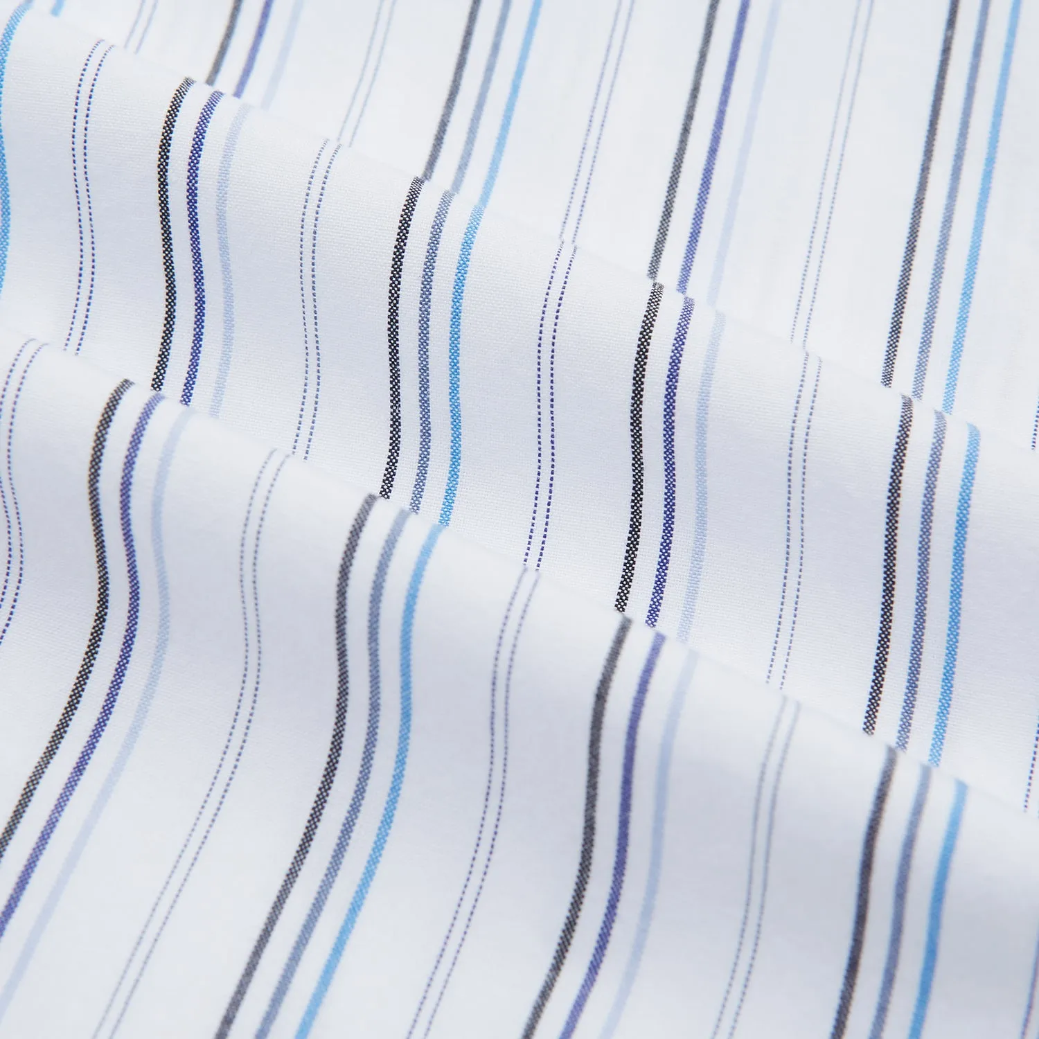Blue Fine Multi Pinstripe Mayfair Shirt sold by Turnbull & Asser product image thumbnail 5