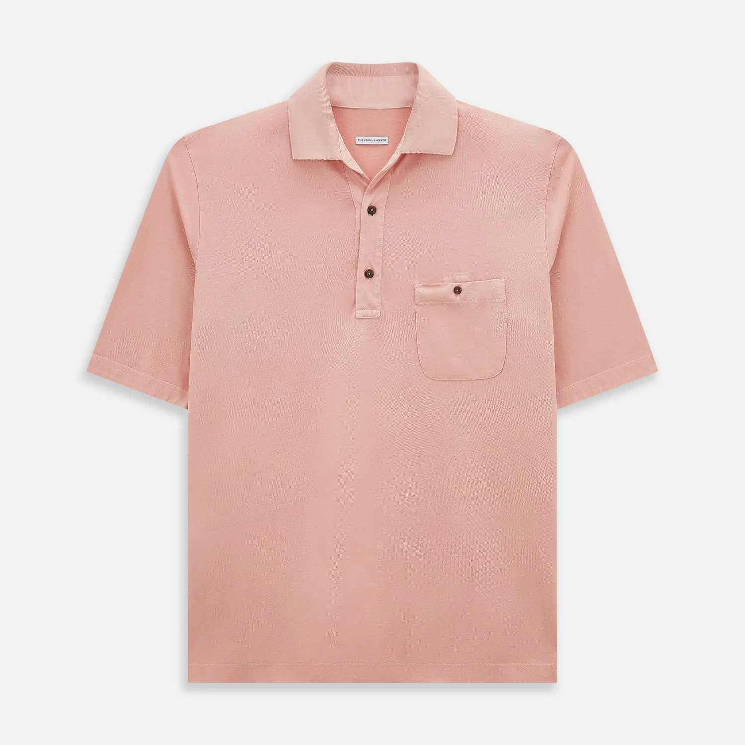 Orange Polo Shirt sold by Turnbull & Asser