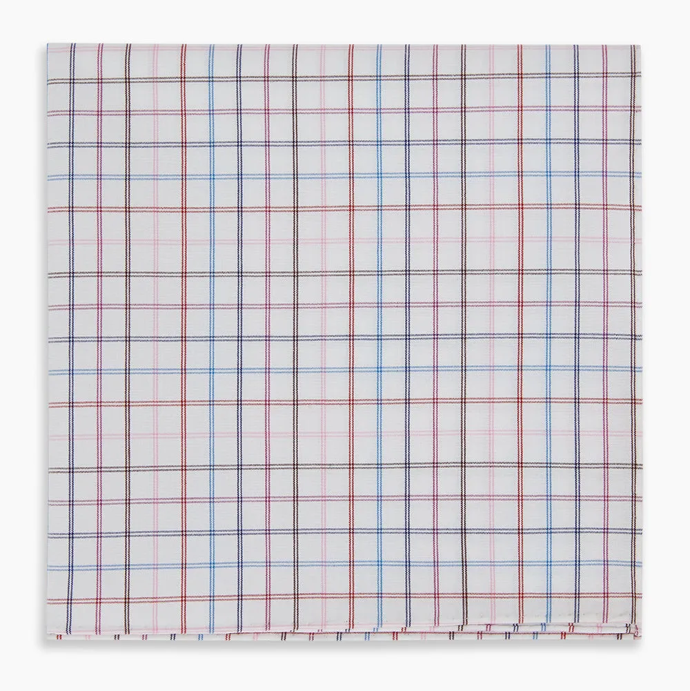Hand Rolled Multi Graph Check Handkerchief sold by Turnbull & Asser product image thumbnail 5