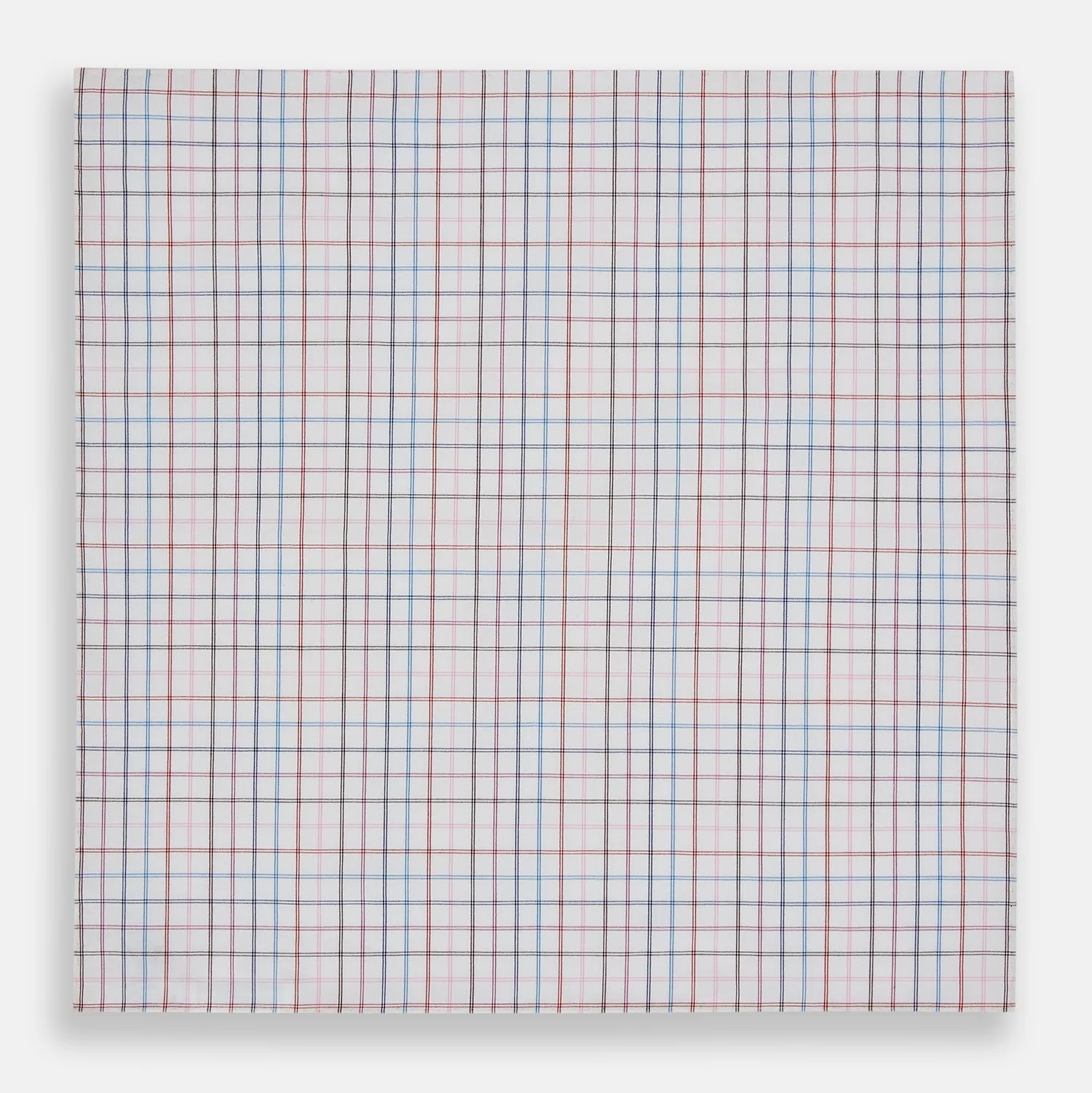 Hand Rolled Multi Graph Check Handkerchief sold by Turnbull & Asser product image thumbnail 3
