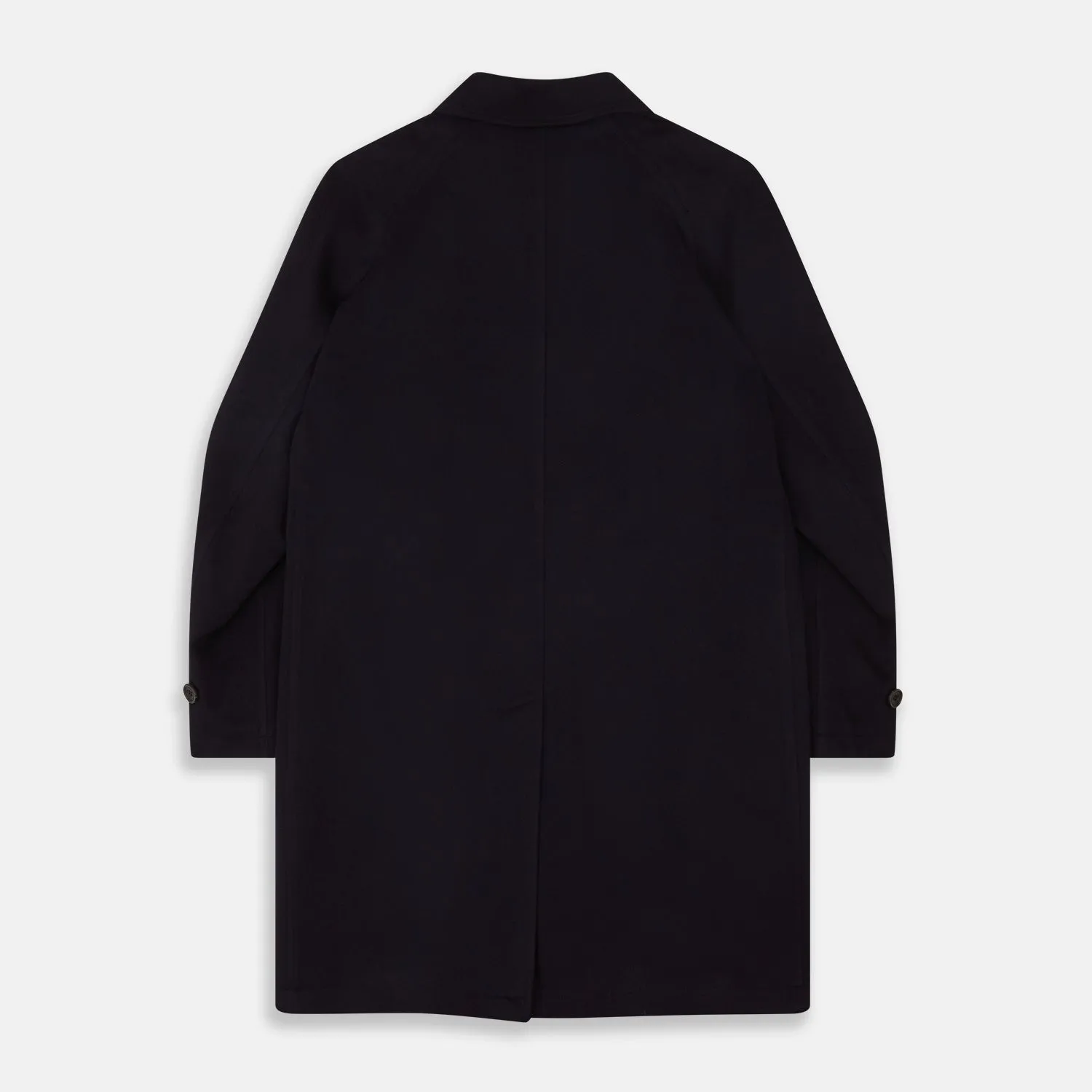Dark Navy Cashmere Storm System Smith Coat sold by Turnbull & Asser product image thumbnail 4