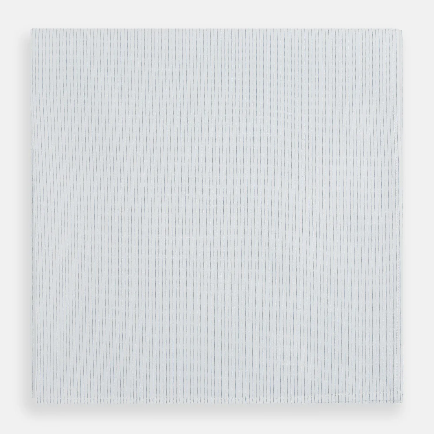 Blue Pencil Stripe Handkerchief sold by Turnbull & Asser