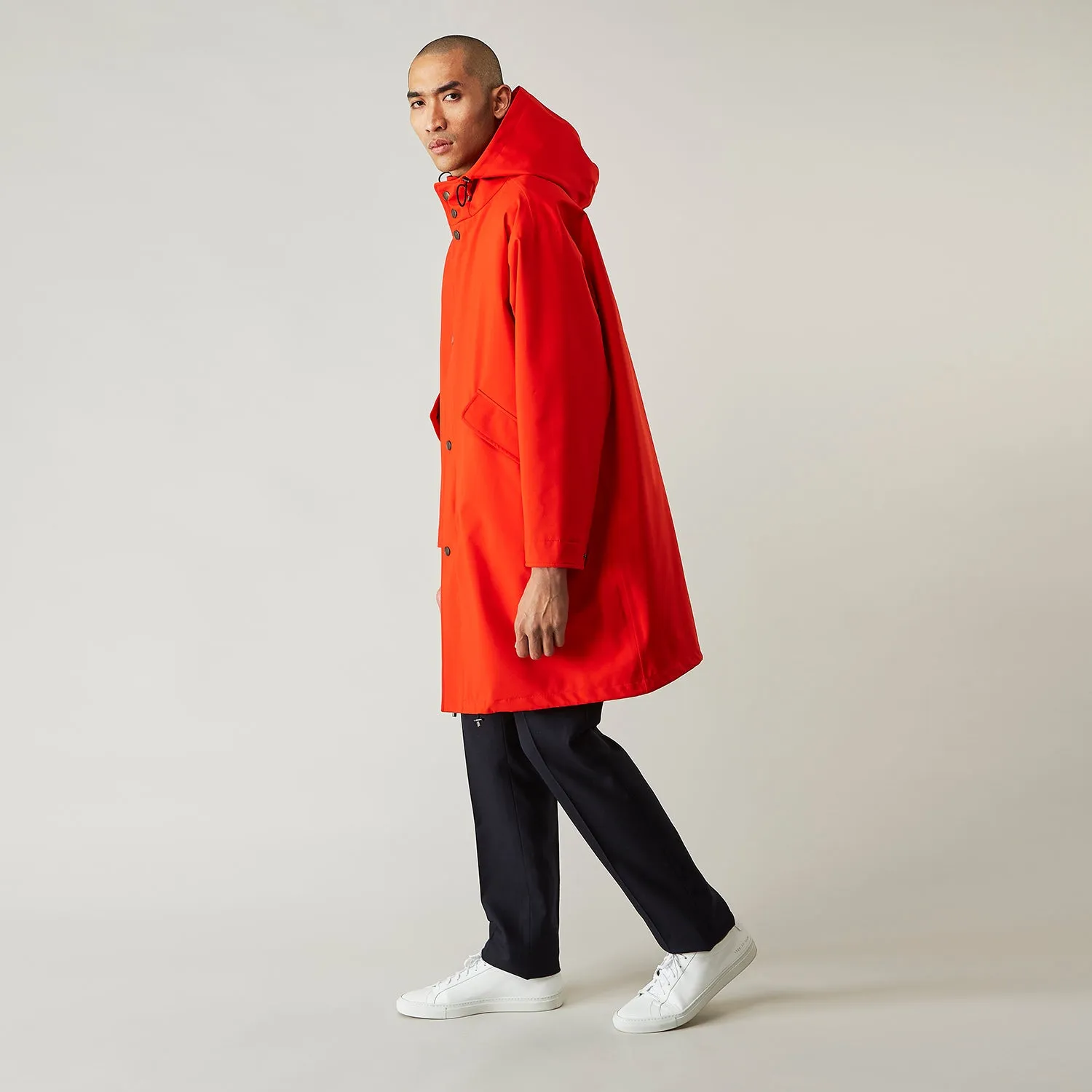 Red Walter Sealup Parka with Detachable Liner sold by Turnbull & Asser
