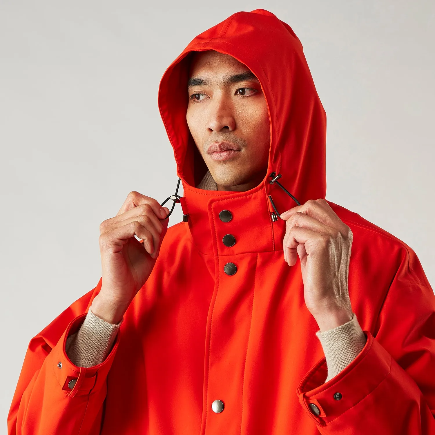 Red Walter Sealup Parka with Detachable Liner sold by Turnbull & Asser product image thumbnail 5