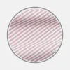 Burgundy Stripe West Indian Sea Island Cotton Fabric sold by Turnbull & Asser