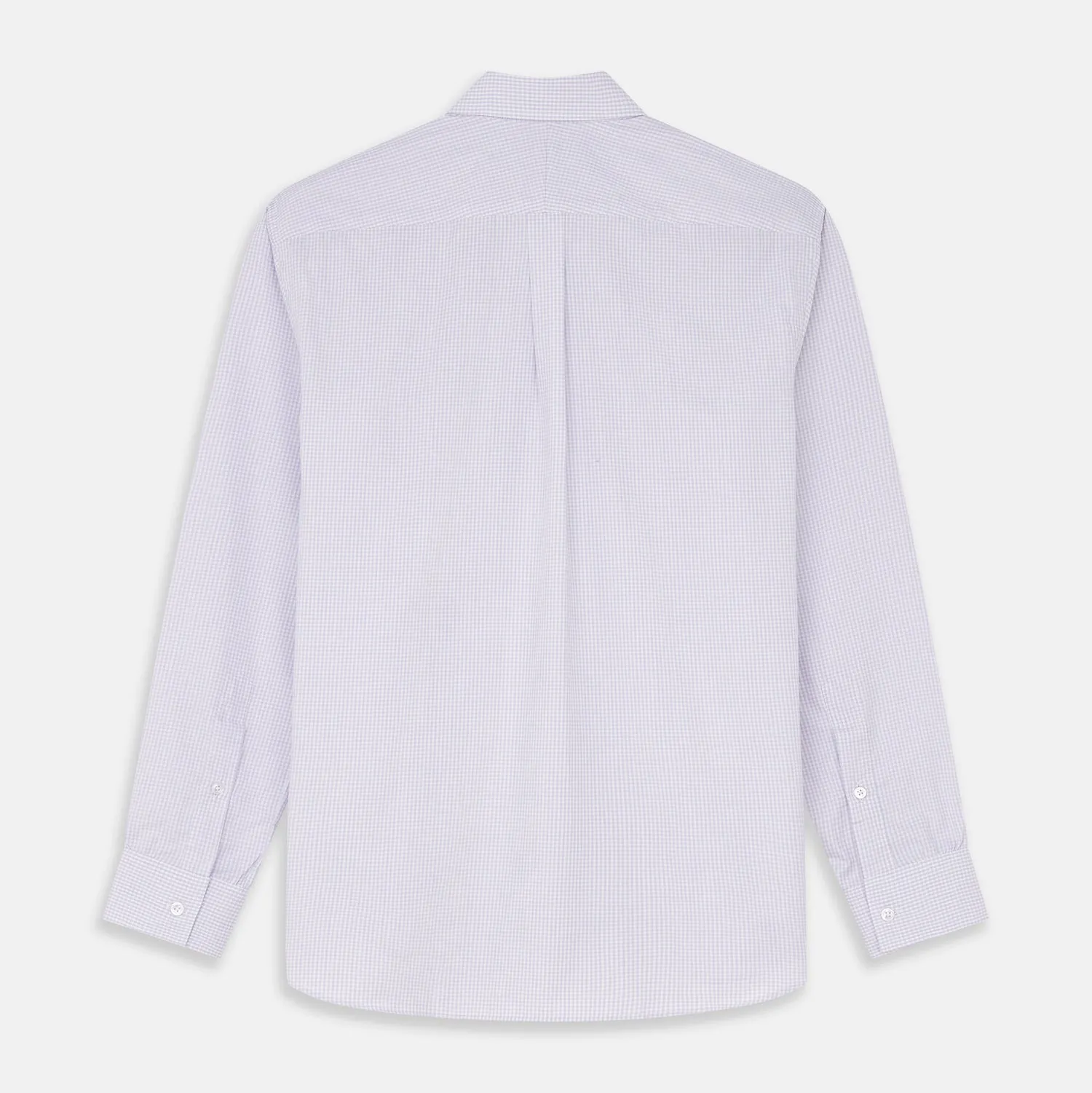 Blue Multi Check Cashmerello Weekend Fit Hayne Shirt sold by Turnbull & Asser product image thumbnail 5