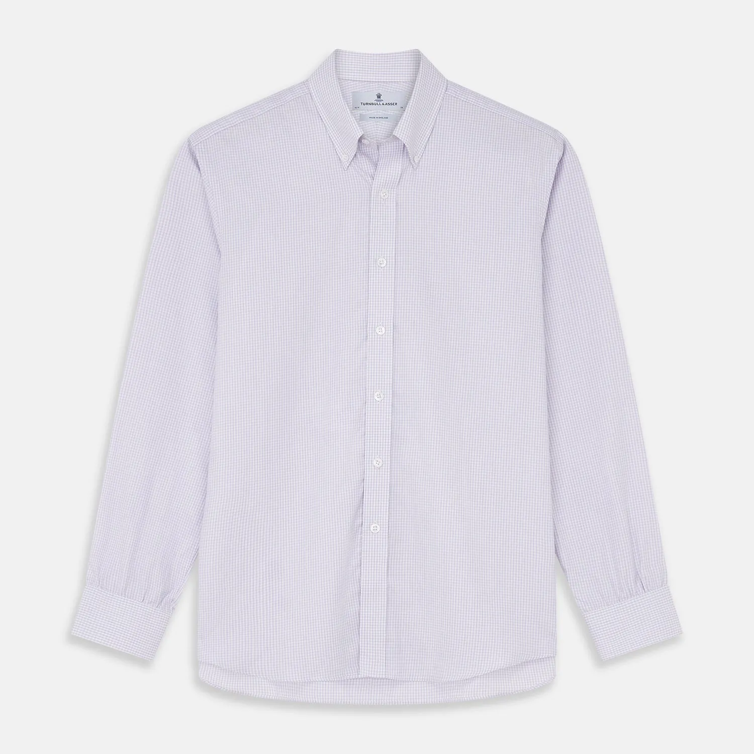 Blue Multi Check Cashmerello Weekend Fit Hayne Shirt sold by Turnbull & Asser