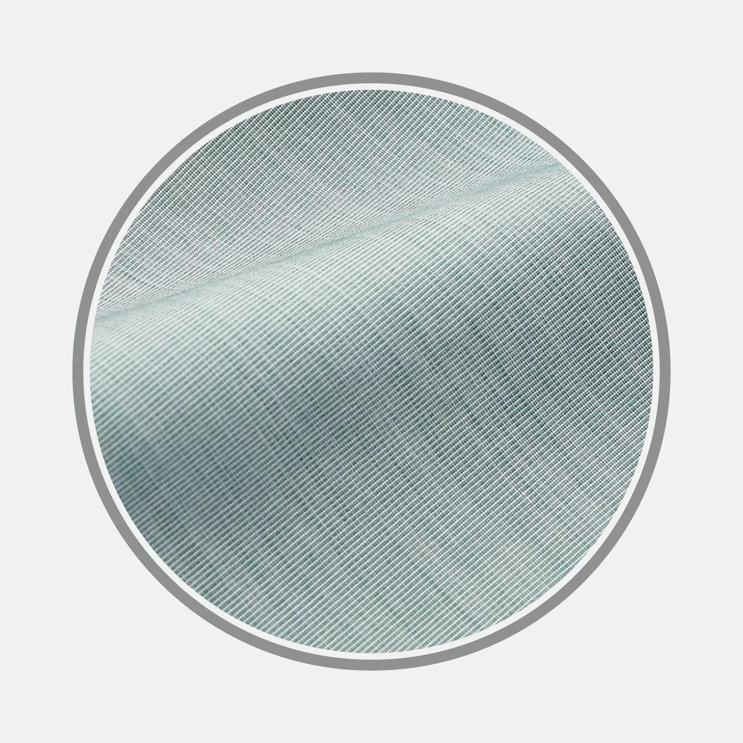 Plain Green Cotton Fabric sold by Turnbull & Asser