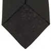 Black Twill Silk Tie sold by Turnbull & Asser