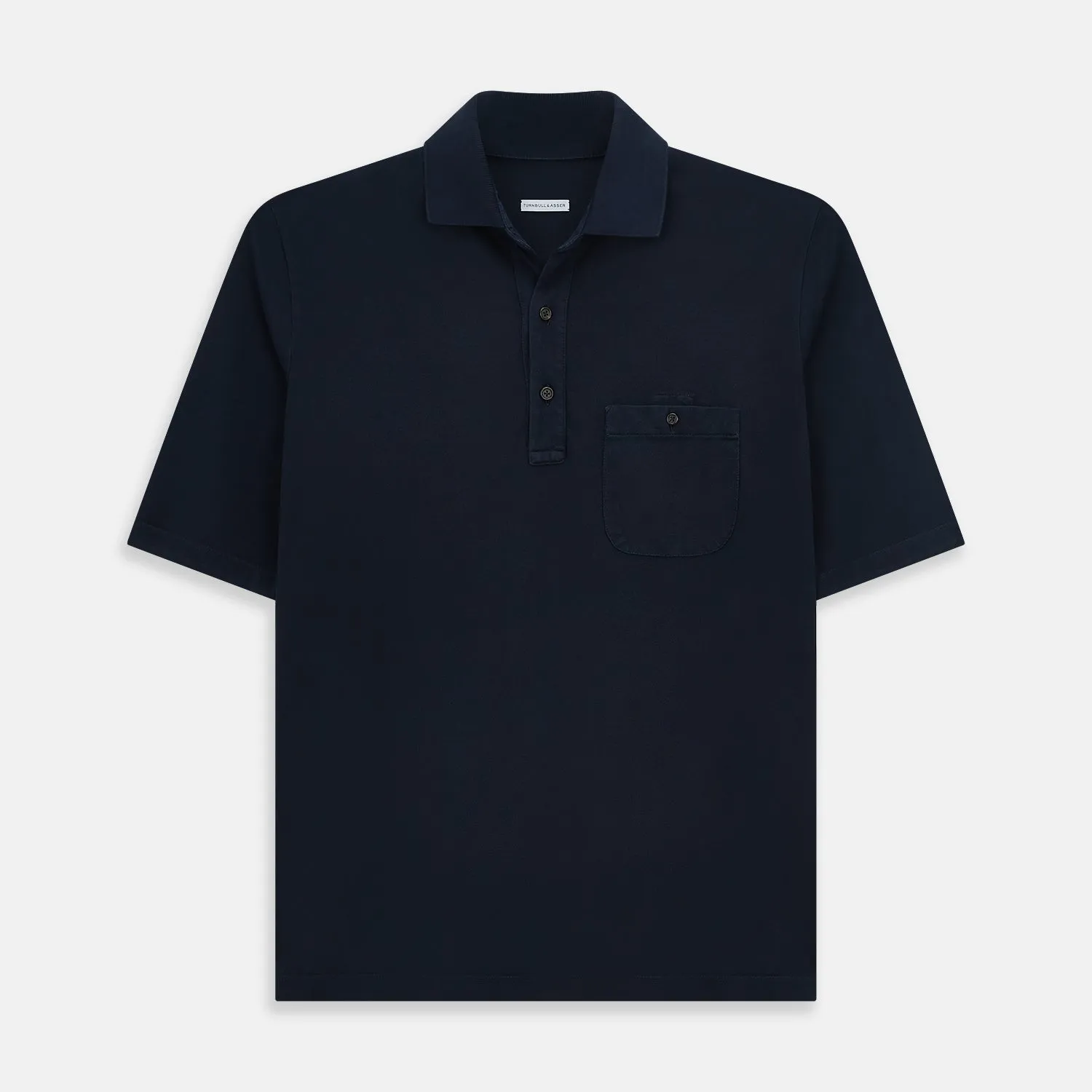 Navy Polo Shirt sold by Turnbull & Asser
