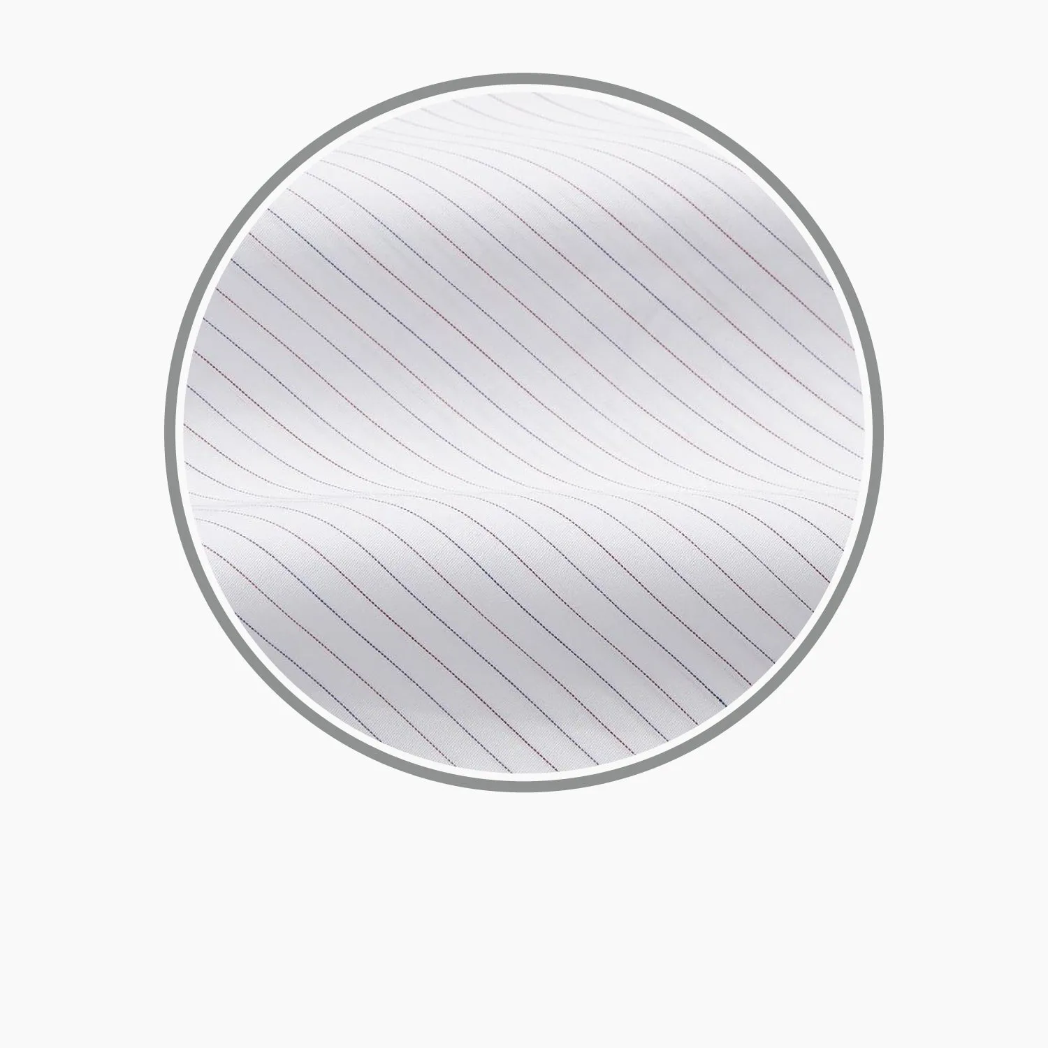 Red & White Stripe Sea Island Quality Fabric sold by Turnbull & Asser product image thumbnail 3