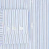Blue and Navy Double Stripe Mayfair Shirt sold by Turnbull & Asser