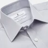 Faded Blue Block Check Cotton Regular Fit Mayfair Shirt sold by Turnbull & Asser