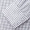 Grey Check Cotton Melange Regular Fit Mayfair Shirt sold by Turnbull & Asser