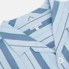 Blue Baiadera Stripe Pyjama Shirt sold by Turnbull & Asser