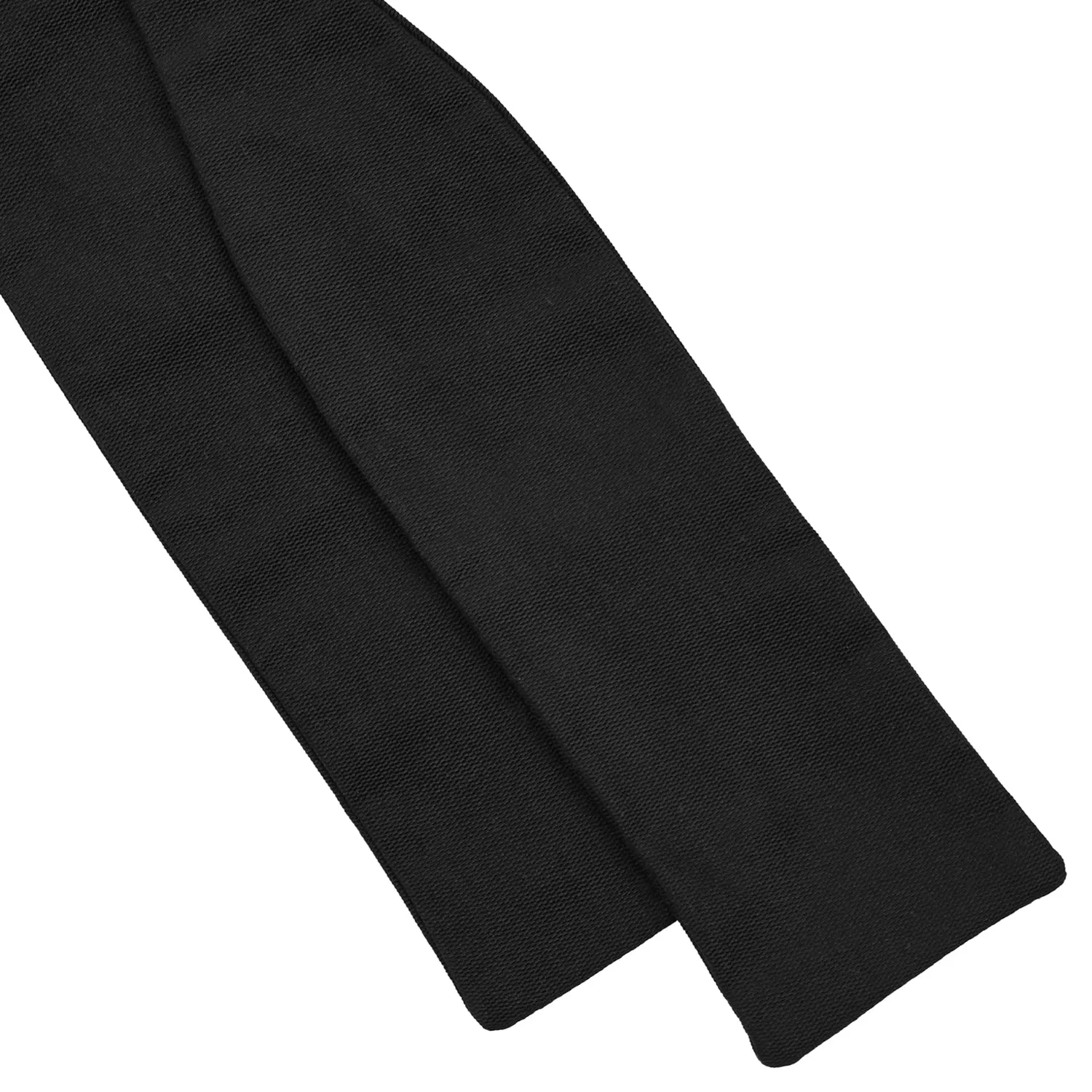Black Narrow Silk Bow Tie sold by Turnbull & Asser product image thumbnail 3