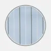 Green Stripe Cotton Fabric sold by Turnbull & Asser