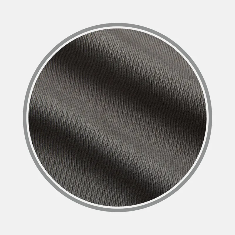 Dusty Sage Plain Cotton Fabric sold by Turnbull & Asser