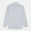 Green and Blue Check Cotton Tailored Fit Shelton Shirt sold by Turnbull & Asser