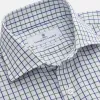 Green and Blue Check Cotton Tailored Fit Shelton Shirt sold by Turnbull & Asser