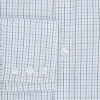 Navy and Blue Multi Check Mayfair Shirt sold by Turnbull & Asser