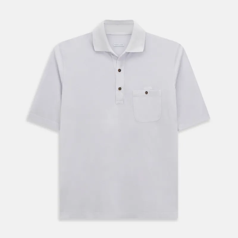 Soft Pink Polo Shirt sold by Turnbull & Asser