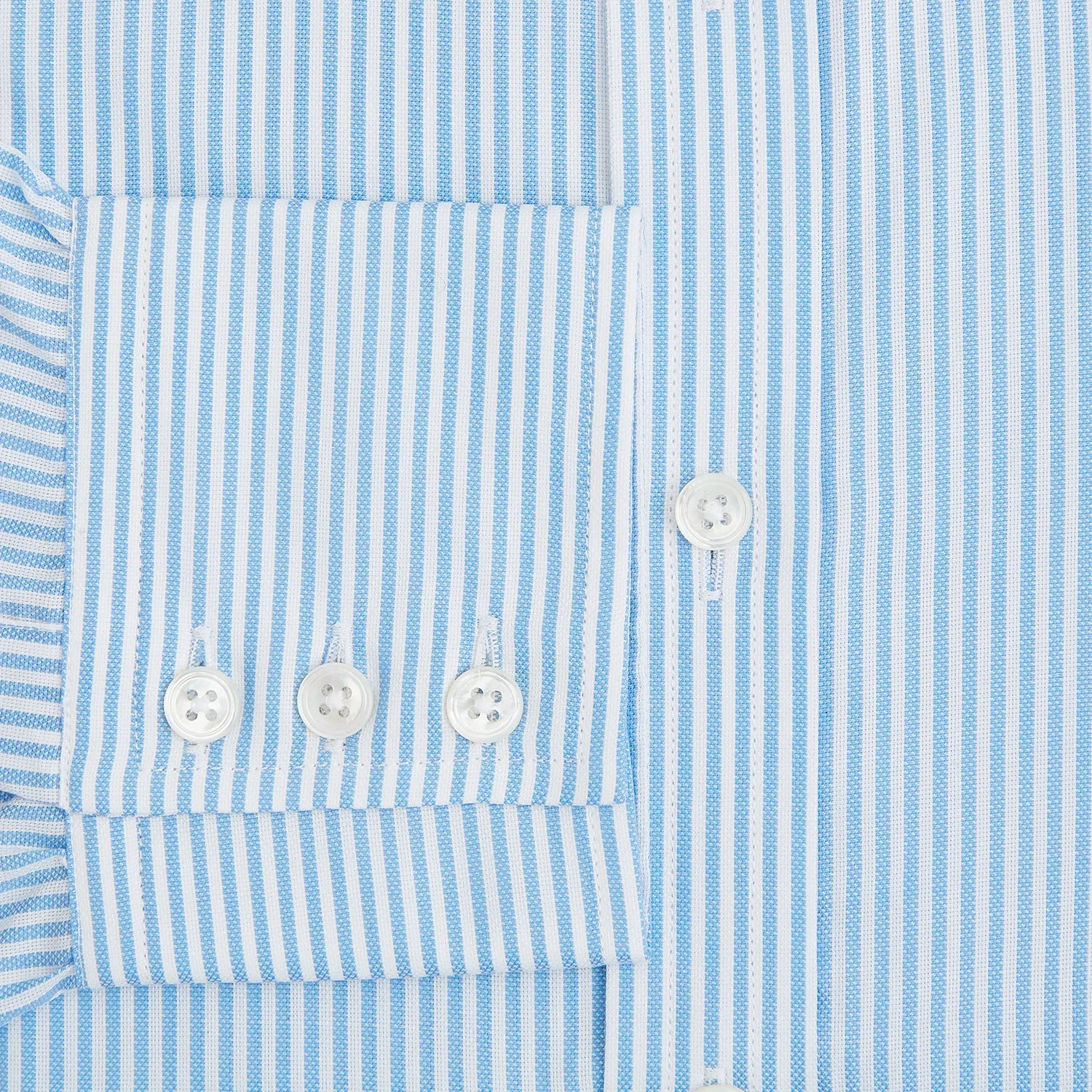 Blue Bengal Stripe Mayfair Shirt sold by Turnbull & Asser product image thumbnail 4