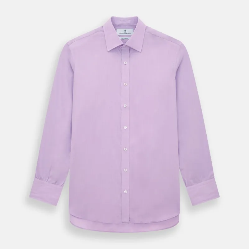 Purple Pink Mayfair Shirt made by Turnbull & Asser