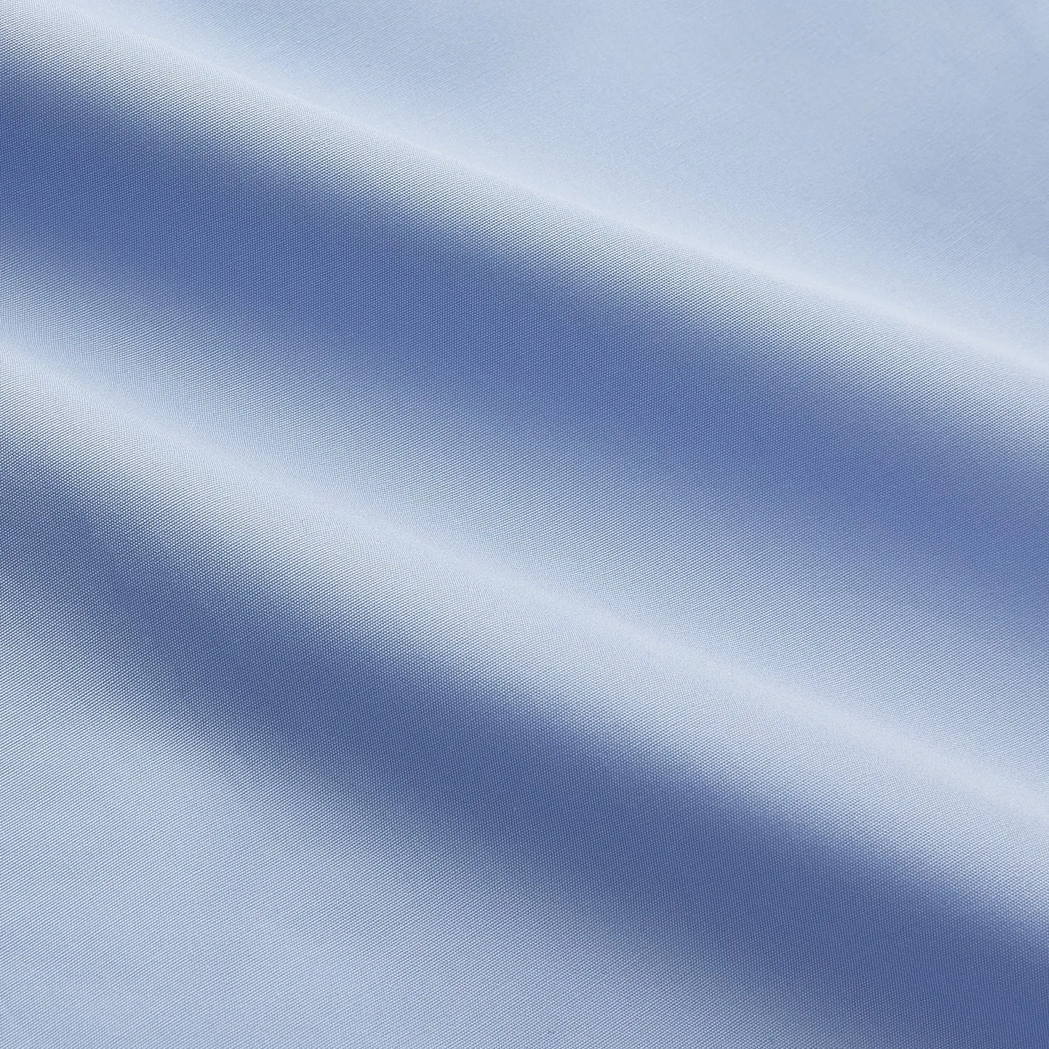 Tailored Fit Blue Cotton Shirt with Kent Collar and 3-Button Cuffs sold by Turnbull & Asser product image thumbnail 5